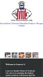 Mobile Screenshot of lenovermeats.com